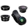 Phone Lens,by Ailun,3 in 1 Clip on 180 Degree Fish Eye Lens+0.65X Wide Angle+10X Macro Lens,Universal HD Camera Lens Kit for Mobile Phone,Cellphone,Smart Phone view 1