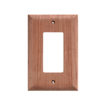 Whitecap Teak Ground Fault Outlet Cover/Receptacle Plate - 2 Pack Marine RV Boating Accessories