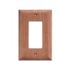 Whitecap Teak Ground Fault Outlet Cover/Receptacle Plate - 2 Pack Marine RV Boating Accessories view 1
