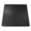 Rubber-Cal Revolution Interlocking Rubber Floor Mat (2-Pack), Black, 12mm x 36in x 36in view 1