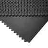 Rubber-Cal Revolution Interlocking Rubber Floor Mat (2-Pack), Black, 12mm x 36in x 36in view 2