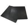 Rubber-Cal Revolution Interlocking Rubber Floor Mat (2-Pack), Black, 12mm x 36in x 36in view 3