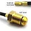 WeldingCity Power Cable Hose 45V04R (Rubber) 25-ft for Water-cooled 250-amp TIG Welding Torch 20 and 25-series view 2