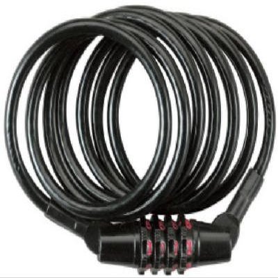 Master Lock 8143D 4-Ft. 4-Digit 6mm Cable Lock - Quantity 6