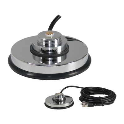 Browning BR-1030-UHF 3-5/8" Magnet NMO Mounting with Rubber Boot