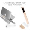 Luxe Cordless Eye Friendly LED Desk Lamp, USB Rechargeable, Up to 40 Hours of Continuous Light, Touch Control, 6 Brightness Levels, 3 Light Modes, 360 Adjustable Modern Design, Portable (Space Gray) view 4