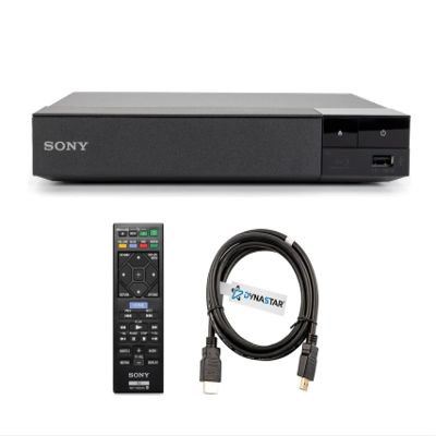 Region Free Blu-ray Player Compatible with Sony BDP-S1700 Multi Region Code Free | Blu-ray Regions A, B, C | DVD Regions 0-8 with Dynastar 6FT HDMI Bundle