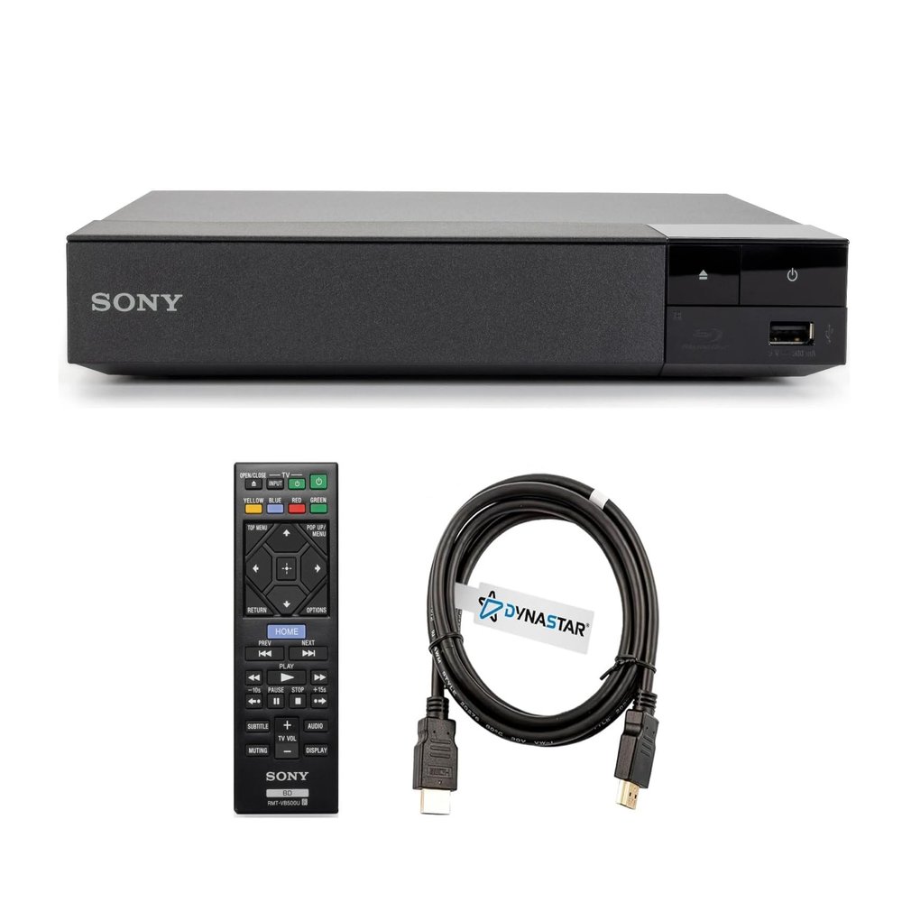 Region Free Blu-ray Player Compatible with Sony BDP-S1700 Multi Region Code Free | Blu-ray Regions A, B, C | DVD Regions 0-8 with Dynastar 6FT HDMI Bundle