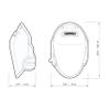 ToughBuilt - FoamFit  Professional Knee Pads - Heavy Duty, Ergonomic Support and Adjustable Straps for a Comfortable Fit - (TB-KP-2B) view 3