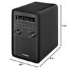 SANGEAN WR-50 AM/FM-RBDS/Bluetooth Wood Cabinet Table Top Radio Black view 4