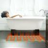 WarmlyYours 9sqft 120V Radiant Floor Heating Roll, 3 ft Wide Cut-and-Turn view 3