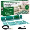 WarmlyYours 15sqft 120V Radiant Floor Heating Roll, 3 ft Wide Cut-and-Turn view 1