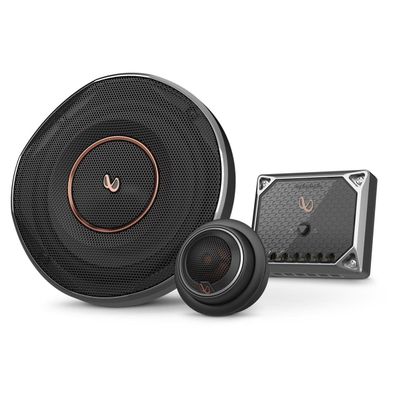 Infinity REF6520CX 2-Way Component System ( With Edge-Driven Textile Tweeters - Pair,6.5" 540W Reference Series ), 1 Pack