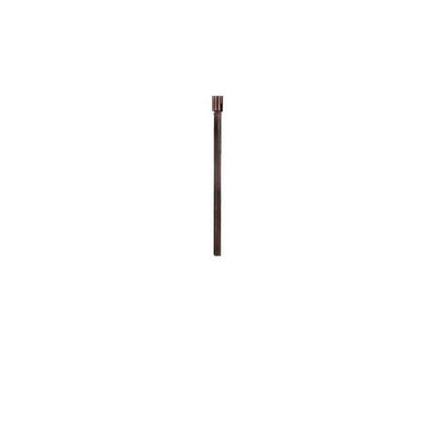 Accessory - .87 Inch Diameter Extension Rod-6 Inch Down Rod Length-Oil Rubbed Bronze Finish