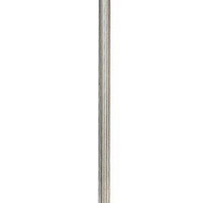 Accessory - .45 Inch Diameter Extension Rod-12 Inch Down Rod Length-Plated Silver Finish