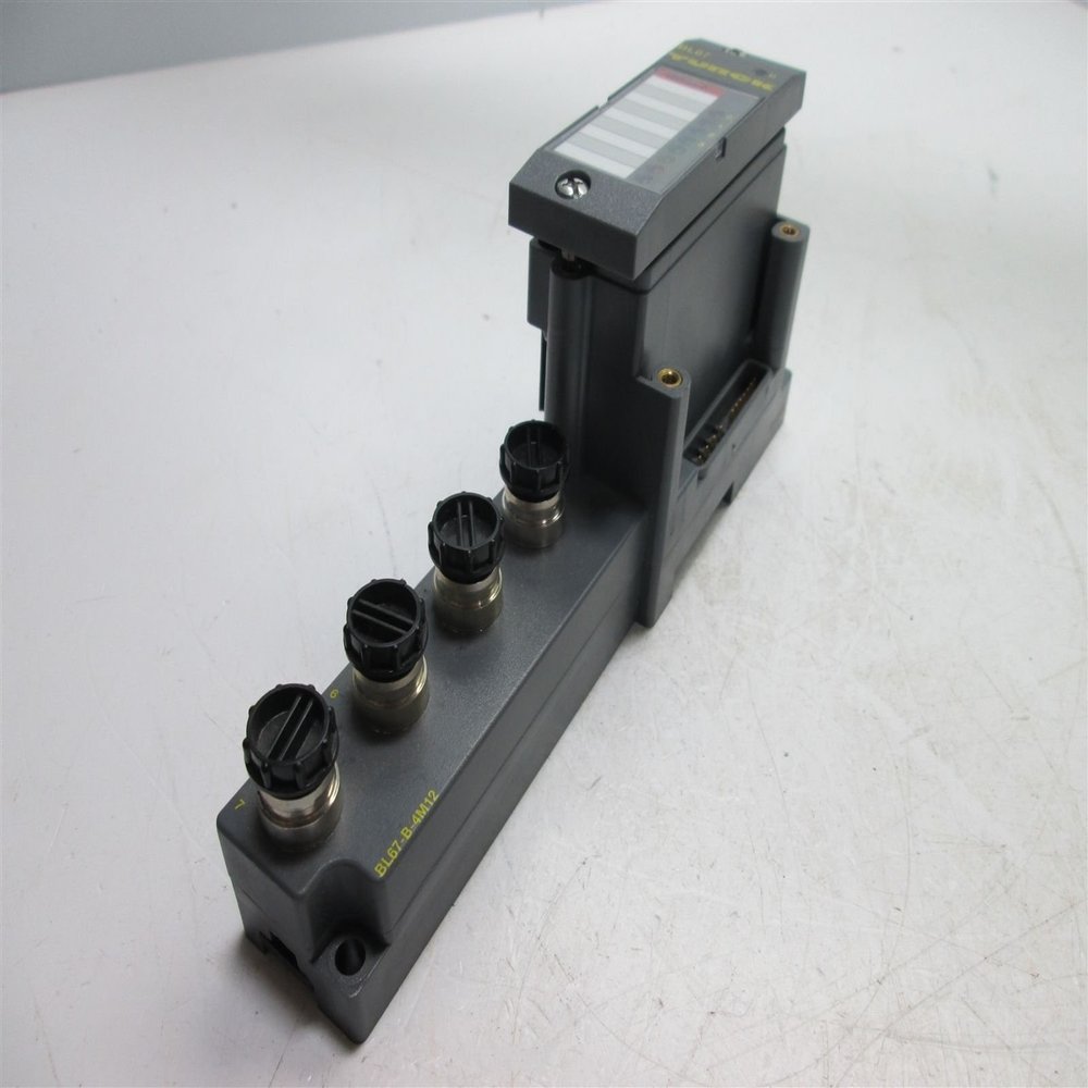Turck BL67-4DO-2A-P Module On BL67-B-4M12 Base Module, 4 Discrete Outputs