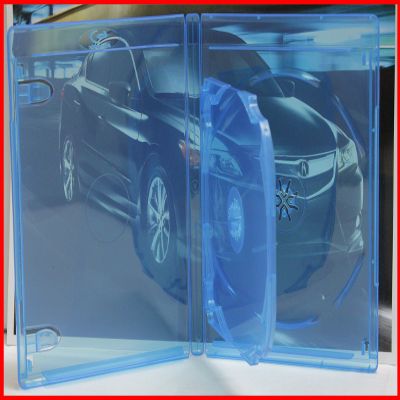 5 PK BLU-RAY Multi 3 Discs CASE Holder (VIVA ELITE Similar) Triple MEGADISC Premium Quality