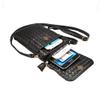 Universal Crossbody Bag Purse Cell Phone Pouch Multipurpose Soft PU Leather Wallet Moblie Phone Carrying Cases Shoulder Bag with Shoulder Strap for Smartphone Under 6.2'' from WaitingU -Black view 3