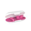 Dotz Earbud Case, Protection and Storage for Earbuds, Including Wireless Earbuds, Pink (EBC38M-CPK) view 1