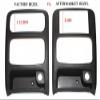 Aftermarket Double Din Stereo Installation Dash Kit Bezel + Standard Wire Harness & Antenna Adapter Compatible with Jeep Liberty 2003-2007 view 4