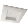 NICOR Lighting 5 inch White Square LED Recessed Downlight in 4000K (DQR5-10-120-4K-WH-BF) view 4