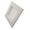 NICOR Lighting 6 inch White Square LED Recessed Downlight in 2700K (DQR6-10-120-2K-WH-BF) view 2