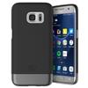 Samsung Galaxy S7 Edge Belt Clip Case, Encased Ultra Thin [SlimShield Series] Case & Holster (2016) Ultimate Style + Protection (Smooth Black) view 2
