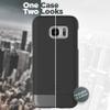 Samsung Galaxy S7 Edge Belt Clip Case, Encased Ultra Thin [SlimShield Series] Case & Holster (2016) Ultimate Style + Protection (Smooth Black) view 3