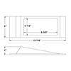 Buck Algonquin 00RSS1000P Rectangular Scoop Strainers view 2