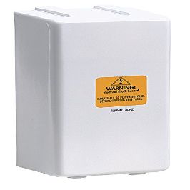BEP Panel Mount Back Cover for a One Column 8-12 Circuit Breaker with Meters