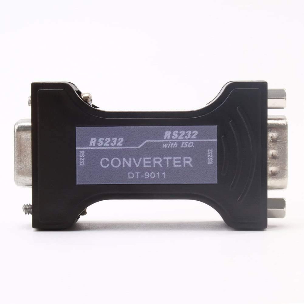 DTECH Port Powered RS232 to RS232 Serial Port Isolator Optic Electric Adapter to Protect You PC and RS-232 Device