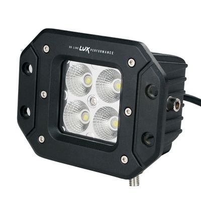 LUX Performance DBLXFW3.0F 3" Square Flush Mount LED Flood Work