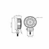 db Link DBLXW5.5R 5.5" Round Flood LED Light view 4