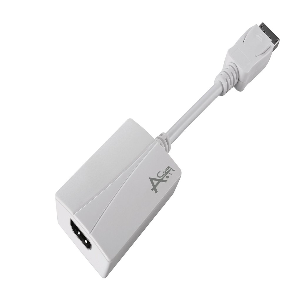 Ableconn DP-HD20AW DisplayPort 1.2 to HDMI 2.0 Active Adapter - DP 1.2 to HDMI 2.0 up to 4K UHD 3840x2160p