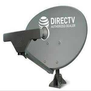 Ready to Install Package : NEW AT&T Directv HD Satellite Dish SWM5 LNB + RG6 COAXIAL Cables Included Ka/ku Slim Line Dish Antenna SL5 AU9 Single Output