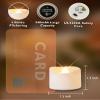 Homemory 12Pcs Flickering Flameless Candle Battery Operated, 200+Hours Fake Electric LED Tea Lights for Votive, Centerpiece Table Decorations, Wedding, Aniversary, Halloween, Christmas view 3