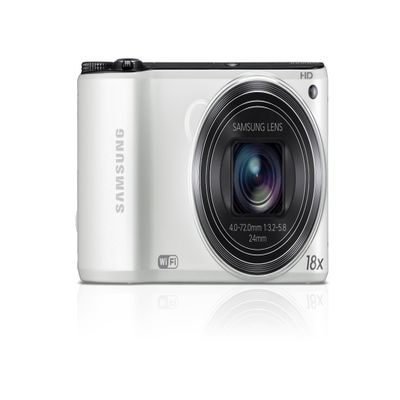 Samsung WB200F/WB250F Digital Camera 14.2 Megapixels 3-Inch Screen WiFi USB (White)