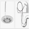FITOOL Drain Cleaner, Bathroom Clog Remover, High Pressure Pipe Cleaner, Duct Unblocker, 10ft Hose, Solid Brass Fittings view 3