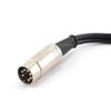 CablesOnline 1ft 7-Pin Din Male to 2-RCA Female Audio Cable for Bang & Olufsen, Naim, Quad...Stereo Systems (BO-402K) view 2
