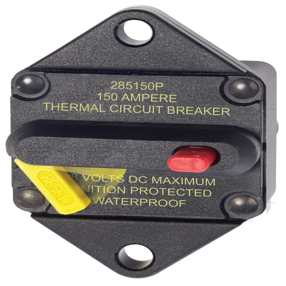 Blue Sea 7089 150 Amp Circuit Breaker Panel Mount 285 Series Consumer Electronics