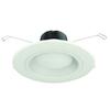 Halco DL6FR18/930/RT/LED 99943 5"-6" LED Retrofit Downlight 18W 3000K Dimmable E26 Replaceable-White Trim White Baffle Fixture view 1