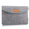 MoKo 9-11 Inch Felt Tablet Sleeve Bag Carrying Case Fits with Tab S8/S9 11", iPad Pro 11 inch, iPad 10th Gen 10.9, iPad 9/8/7th 10.2, iPad Air 5/4th 10.9, iPad Air 3 10.5, iPad 9.7 - Light Gray view 1