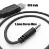 Ancable USB to 2.5mm Male, Headphone Charger Cable for JBL Synchros E30 E40BT E45BT E50BT EB40 S400BT S400 S500 S700 J56BT Wireless Headphones Replacement Charging Cable view 2