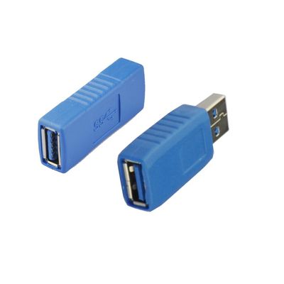 Seadream 2Pack USB 3.0 Type-A Male to Male And Female to Female Adapter Bridge Extension Coupler Gender Connector(1pcs M to F + 1pcs F to F)