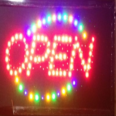 Open and Close 2 PACK"(L) X10"(W) X 1"(H) LED SIGN LEDUSA