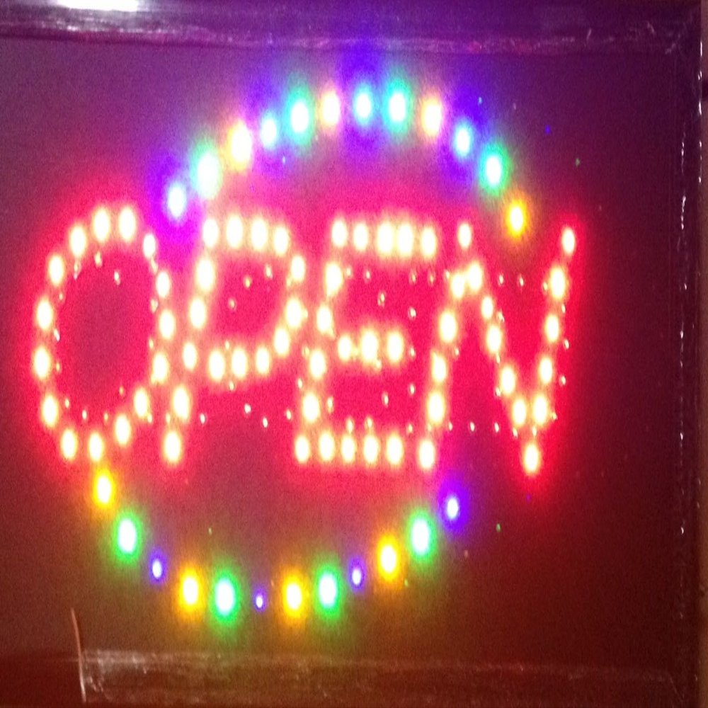 Open and Close 2 PACK"(L) X10"(W) X 1"(H) LED SIGN LEDUSA