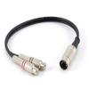 CablesOnline 1ft 5-Pin Din Male to 2-RCA Female Audio Cable for Bang & Olufsen, Naim, Quad...Stereo Systems (BO-401K) view 1