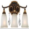 Metropolitan N1463-652 Chateau Nobles Vanity, 3-Light 300 Total Watts, Raven Bronze view 3