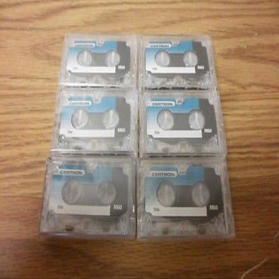 Lot Of 6 Certron Microcassettes Cassette M-60
