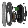 OSD Audio 6.5" Wireless Bluetooth Outdoor Patio Speaker Architectural Stereo Pair Black BTP650 Long Range view 2